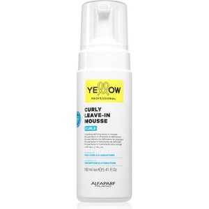 Yellow Curls Curly Leave-in Mousse грижа без отмиване за къдрава коса 160ml