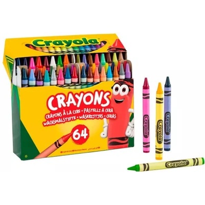 Crayola Крайола: Цветни пастели - 64 бр (52-6448)