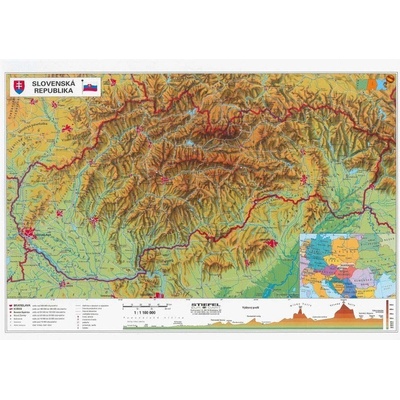 Mapa SR A3