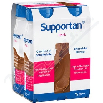 SUPPORTAN DRINK ČOKOLÁDA POR SOL 4X200ML