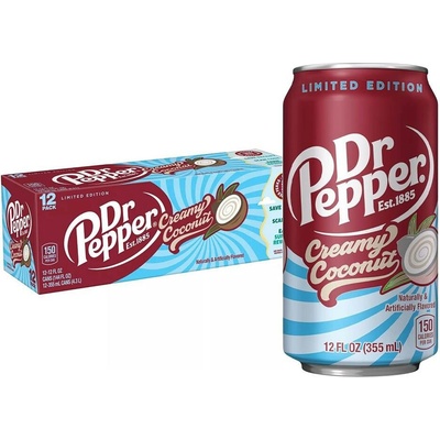 Dr. Pepper Creamy Coconut 12 x 355 ml