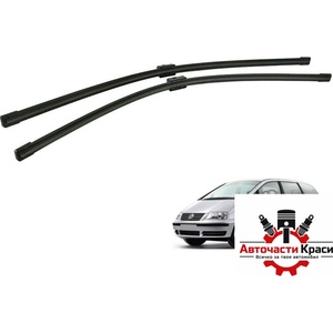 Paolo Предни чистачки съвместими с VW Sharan (02-09) / Ford galaxi (02-10) / VW Touran (03-06) 2бр/к-т (65279) - avtochastikrasi