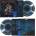The Mission - Blue (Blue/Black Swirl Coloured) (LP) (5014797912823)