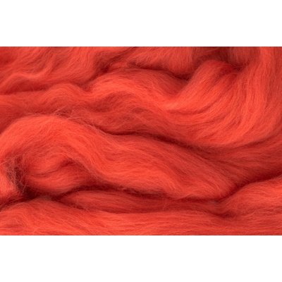 MERINO česanec lososově oranžová 27 vyberte variantu: 1 kg