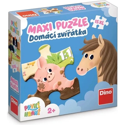 DINO Domáce zvieratká XL 15 dielov