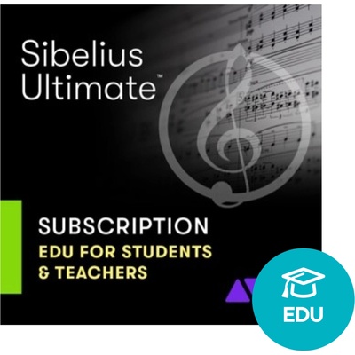 AVID Sibelius Ultim EDU Subscript Student/Teacher NEW (Digitálny produkt)