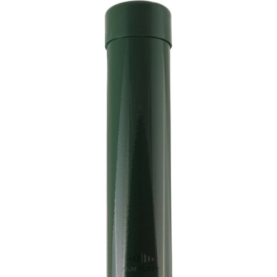 Plotový sloupek zelený, průměr 38 mm, výška 200 cm