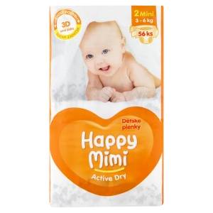 Happy Mimi Детски Act. Dry Mini HappyMimi (56 бр. /фолио)