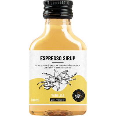 ManuCafe ESPRESSO SIRUP VANILKA - 100 ml