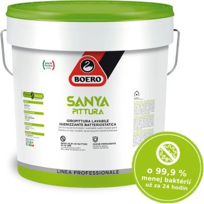 BOERO SANYA Pittura 5 l biely matný