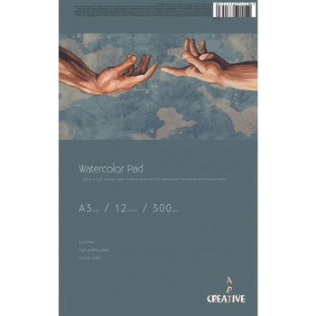 Скицник Watercolor Pad А3, 300 g, 12 листа (33746-А)