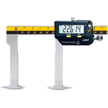 Microtech Дигитален шублер със сменяеми накрайници Microtech WIRELESS MICRON SwissMet Bi-FORCE - IP67, 300 мм, 0, 001 мм (141650305)