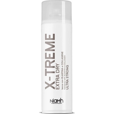 Niamh Hairkoncept lak na vlasy X-Treme Extra Dry Hairspray Elastin Strong 500 ml
