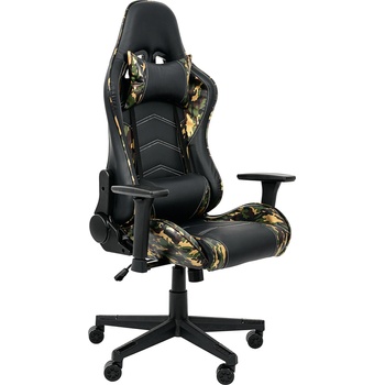 Image 1 of Plasico Computers Геймърски стол Warfare, Черен Камуфлаж до 150кг (Warfare)