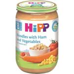 Hipp Био пюре Hipp - Шунка, зеленчуци и макарони, 220 g (6540) - baby