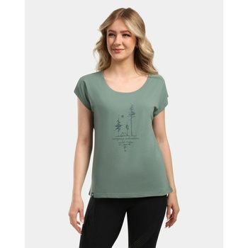 Kilpi Дамска тениска от памук Kilpi ROANE-W Каки Kilpi | Zelen | ЖЕНИ | XS