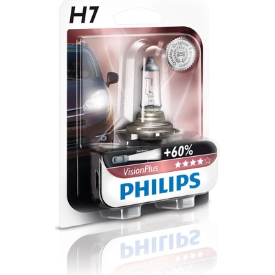Philips Vision Plus H7 12V 55W PX26d