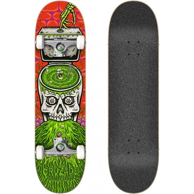 Cruzade Skateboards Skull Swirl