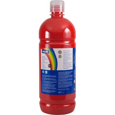 Farba temperová MILAN 1000ml červená rumelka