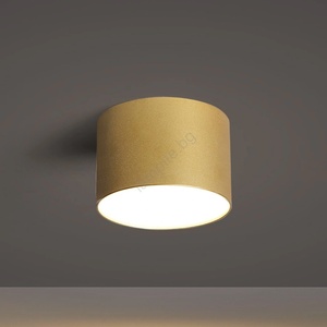 Brilagi - Таванно осветително тяло за баня foris led/9w/230v Ø 9 см златно ip44 (bg6694)