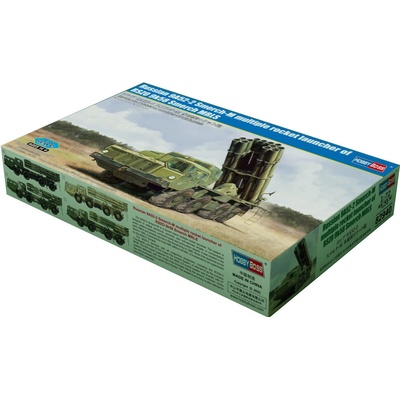 Hobby Boss Russian 9A52-2 Smerch-M multiple rocket launcher of RSZO 9k58 Smerch MRLS 1:72