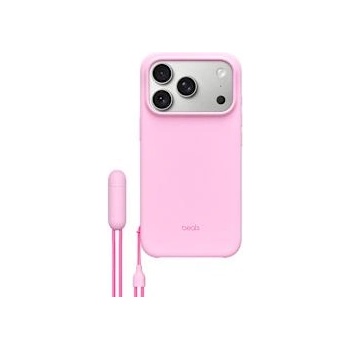 Beats Audio Калъф за iPhone 17 Pro Kickstand MagSafe Pebble Pink
