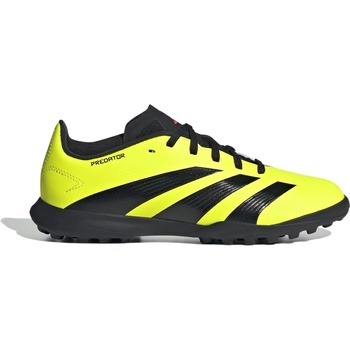 adidas Юношески футболни стоножки Adidas Predator 24 League Junior Astro Turf Football Boots - Yellow/Blk/Red