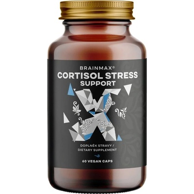 BrainMax Cortisol Stress Support, Комплекс за психическо равновесие, 60 растителни капсули