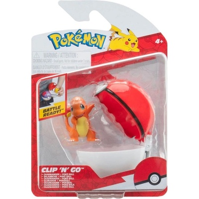 Pokémon Clip N Go Poké Balls Charmander a Poké Ball