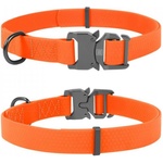 COLLAR Водоустойчив нашийник wau dog - оранжеви 35-58 см / 25 мм