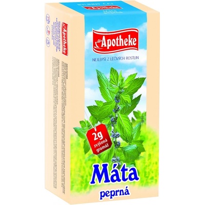 Apotheke Máta peprná čaj 20 x 2 g