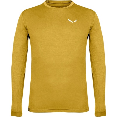 Salewa Мъжка блуза с дълъг ръкав Salewa Puez Melange Dry L/S Tee Sport shirt - Olive Oil Melange (016-5111-1613)