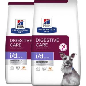Hill's Hill s Prescription Diet i/d Low Fat Грижа за храносмилането гранули за кучета 2 x 12 кг