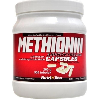 NutriStar Methionin 500 kapsúl