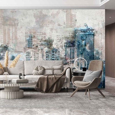 Decono Фототапет Абстрактен Град