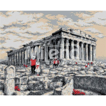Milena Style Атина - гоблен със схема конци dmc 1: 1