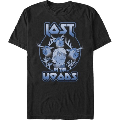 ZOOT. Fan Черна мъжка тениска Disney Lost Kristoff Band ZOOT. Fan | Cheren | МЪЖЕ | L