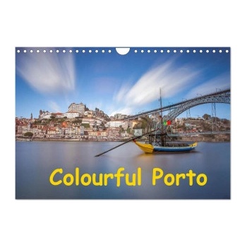 Calvendo Colorful Porto (Wall Calendar 2026 DIN A4 landscape), CALVENDO 12 Month Wall Calendar | Calvendo, insideportugal