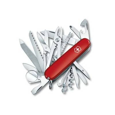 VICTORINOX Nůž kapesní SWISSCHAMP ČERVENÝ - Barva ČERVENÁ
