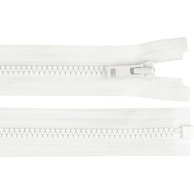 Kostěný zip YKK No 3 délka 60 cm Varianta: 501 bílá, Balení: 1 ks