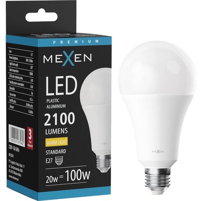 Mexen Nova LED крушка E27, A70, 20W, Топла - 3000K, 2100 lm - L100-E27-2030-01 (L100-E27-2030-01)