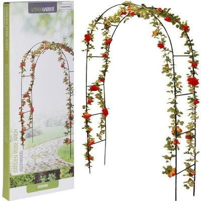 PROGARDEN oblúk na ruže a popínavé rastliny 140 x 240 cm KO-X61250000