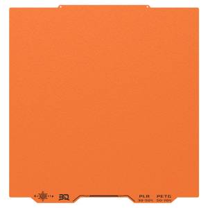 BIQU Build Plate CryoGrip Pro Frostbite - Orange - 365 x 380, 75 mm (3010200085)