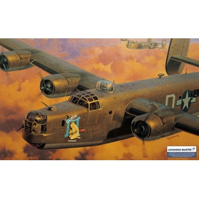 Model ke slepení Academy B-24H Liberator Měřítko 2. světová válka 1:72