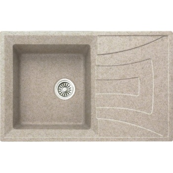 Кухненска мивка от композитен материал icgs 8104 sand