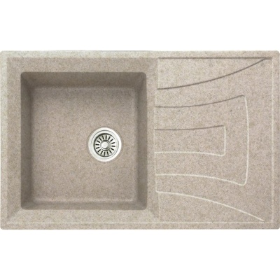 Кухненска мивка от композитен материал icgs 8104 sand