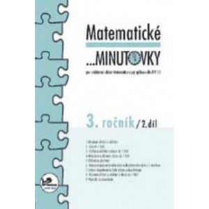 Matematické minutovky 3. ročník / 2. díl | Hana Mikulenková; Josef Molnár (2007)