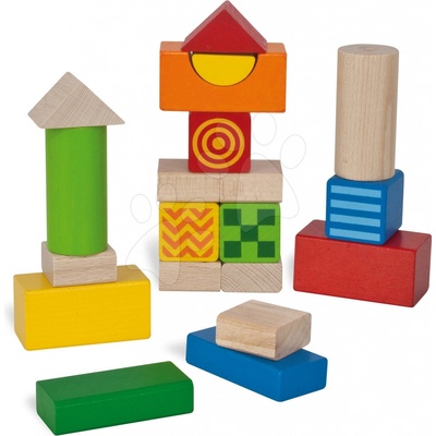 Eichhorn kocky Feel and Sound Blocks vzorované 20 kusov 4 kocky s textúrou a 2 zvukové veľkosť 40 mm
