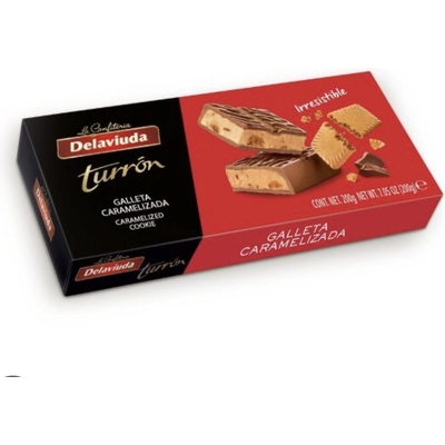 DELAVIUDA Шоколад с карамелизирани бисквити 200г