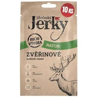 Jihočeské Jerky Zvěřinové natur 10 x 200 g